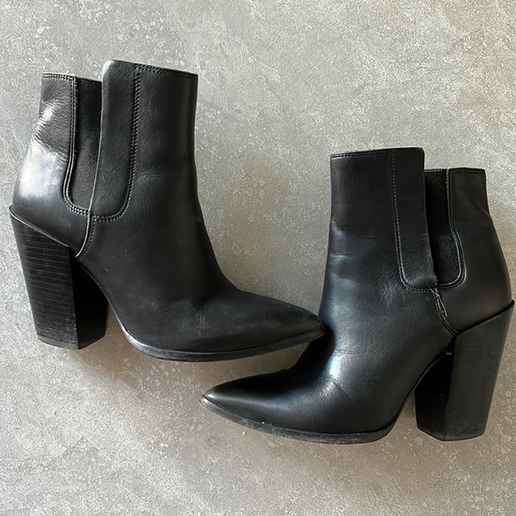All Saints leather ankle boots